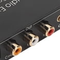 thumbnail image 1 of Digital Analog Sound Converter, HD Output ARC Sound Extractor Optical SPDIF Multifunction  For Entertainment For TV, 1 of 8