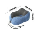 thumbnail image 3 of karymi Cotton U Shaped Pillow Can Accommodate U Shaped Pillow Neck Pillow Travel Plane Travel Pillow Nap Neck Pillow Weekly flyer Housewarming Gifts, 3 of 6