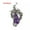Amethyst, variant on Natural Dragon Crystal Pendant Necklace Gem Stone Quartz Oval Man Women Healing