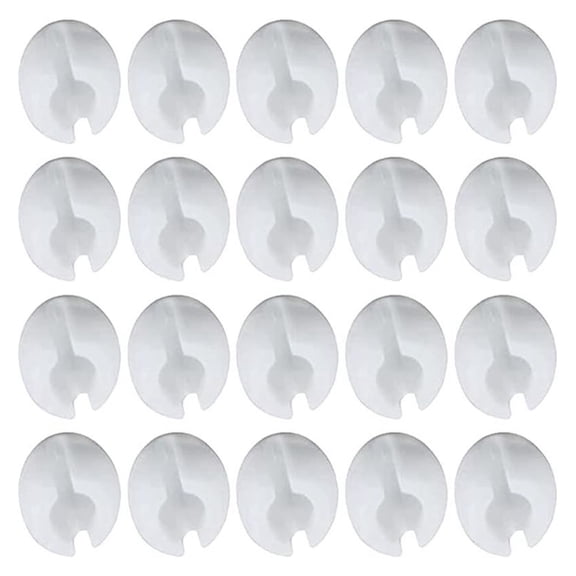 20Pcs Beads Chain Stoppers for Home Curtain Adjustments Blind Beaded Chain Crimp Stops Limit Buckles for Roller Shade