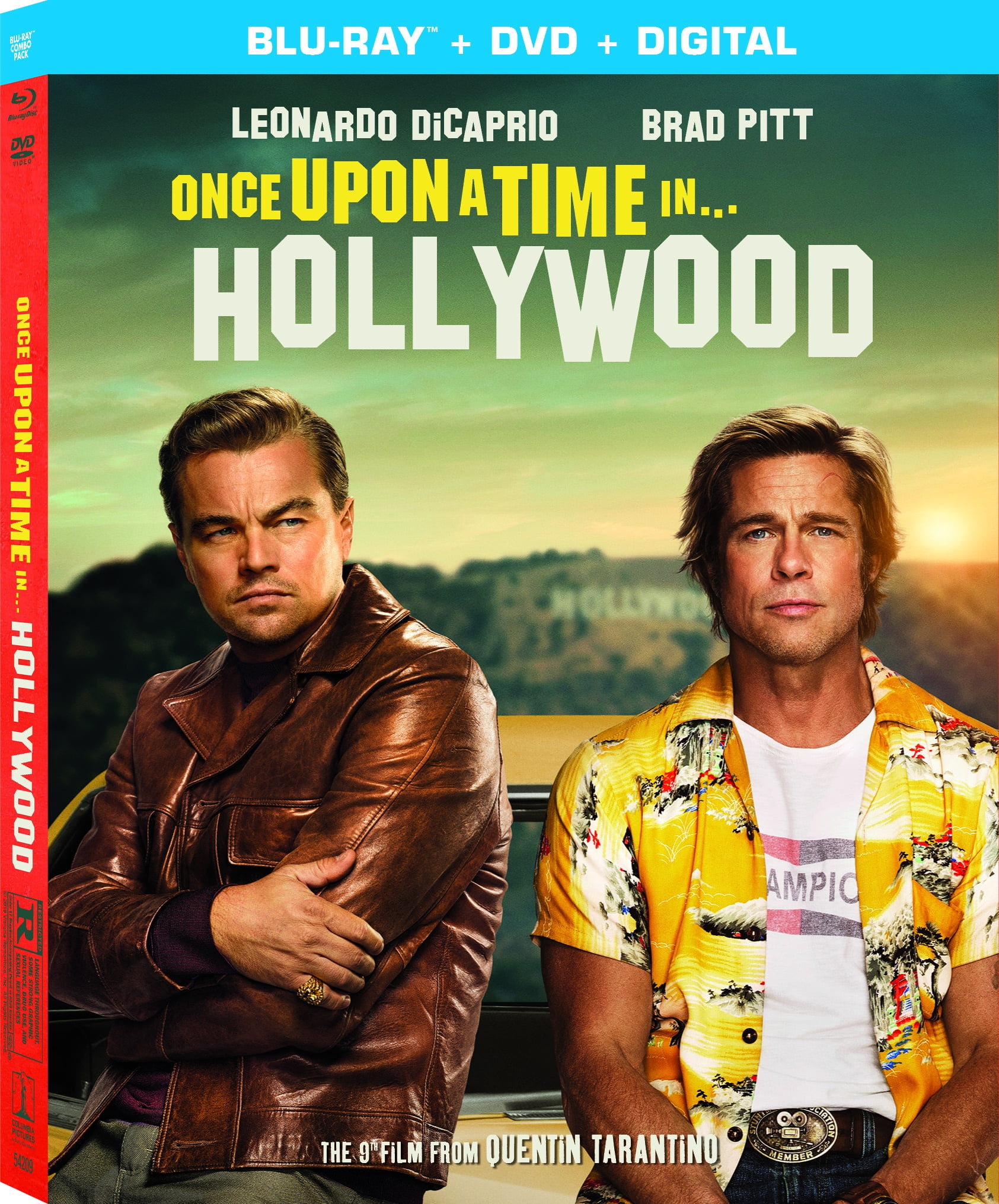 Once Upon A Time In Hollywood (Bluray + DVD + Digital Copy) Walmart