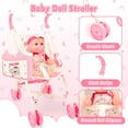 thumbnail image 2 of Cochecito Baby Doll DeaO con 12 accesorios para niños pequeños, 2 of 8
