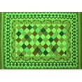 thumbnail image 1 of Ahgly Company Indoor Rectangle Abstract Green Contemporary Area Rugs, 5' x 7', 1 of 1
