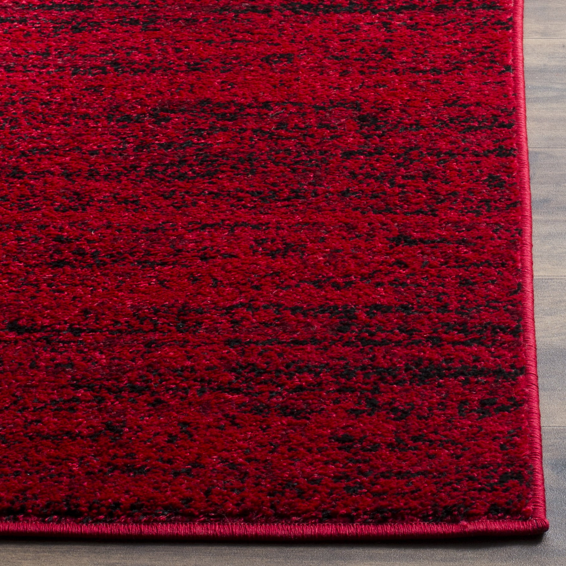 SAFAVIEH Adirondack Linnette Abstract Area Rug, Red/Black, 10' x 14'