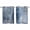 Blue, variant on Gray Kitchen Curtains 63 Inch Length, Retro Oil Painting Modern Abstract Art Aesthetics Grommet Top Bedroom Living Room Curtains, Light Filtering Cafe Curtain Drapes 2 Panels Set 84''x63''