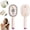 Pink, variant on 2026 New Electric Steam Hair Brush, Rechargeable Steam Hair Straightener with Water Spray, Detangling Brush to Reduce Frizz, Nourish Hair (Beige)