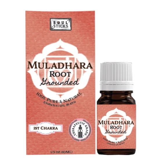 Soul Sticks MULADHARA Root Chakra Essential Oil 100% Natural Blend