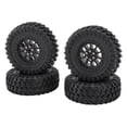 thumbnail image 4 of RC Truck Wheel Tires, Rubber Tires, Designed for MN82 and LC79 RC Cars. Stylish and Slick, Enhance Your Racing Experience with Ease of Use for Installation and Replacement, 4 of 7