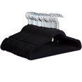 thumbnail image 1 of Velvet Ultra Slim Non Slip Shirt Hangers  50 Pack  Grey, 1 of 8