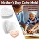 thumbnail image 4 of Molde de silicona para pastel del Día de la madre, molde para bandeja de hielo de Chocolate en forma de corazón, molde para hornear, molde para Herramientas y accesorios para hornear sostener un pie Wosthever HA043994-02, 4 of 6