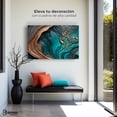 thumbnail image 3 of Cuadro Decorativo Canvas Abstracto Elegancia Acuática 90x60, 3 of 3