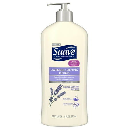 Suave Essentials Essential Lavender Vanilla Body Lotion, 18 oz