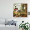 thumbnail image 3 of Trademark Fine Art 'Eiffel Romance VI' Canvas Art by Sandy Lloyd, 3 of 4