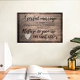 thumbnail image 3 of Elephant Stock Perfect Marriage Quote Wall Art - Horizontal Canvas Wall Art - Living Room Wall Decor - Inspirational And Typography Canvas - Beige And Brown Decor - 12" x 8", 3 of 8
