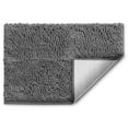 thumbnail image 4 of Nestl Bathroom Rugs, Machine Washable Bath Mats For bathroom Floor Rugs, Nonslip Backing Rubber Bath Rug, Gray, 4 of 6