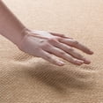 thumbnail image 3 of Lavish Home Extra Long Faux Linen Fleece Memory Foam Bath Mat, 3 of 5