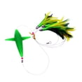 thumbnail image 2 of Daisy Chain Teaser with Bird - Green Feather Teaser Rigged with Lure Bag, 2 of 2