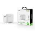 thumbnail image 3 of Esoulk 20W USB-C PD (Power Delivery), Ultra Fast Charging Wall Charger with Glass Screen Protector for Samsung Galaxy S24 - White, 3 of 9