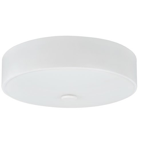Aspen Creative Blanc 63004S-2 Petite Finition à Montage Affleurant avec Abat-Jour en Verre
