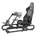 thumbnail image 5 of Racing Wheel Stand for Logitech G923/G920/G29, Thrustmaster T248P - Adjustable Simulator Cockpit, Heavy Duty Steel, 330 LBS Capacity, 5 of 7