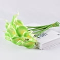 Hanyhapt20 Pack Artificial Calla Lily Flowers Real Single Stem Calla