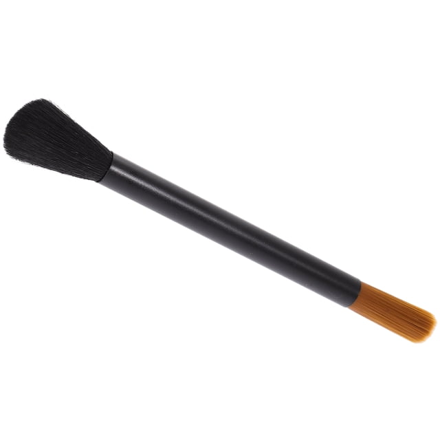 DEEPCRAFF Aluminum Handle Coffee Maker Brush Double End for Espresso Machine Cleaning