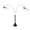 C, variant on Double Bird Cat Teaser Wand Toy, Interactive Self Playing Kitten Feather Toy with Powerful Suction Cup Base, Dual Flexible Flying Wire Long Rod Chasing Exercise Toy for Indoor Cats