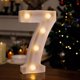 thumbnail image 1 of Luces LED digitales de colores para Navidad, 1 of 2
