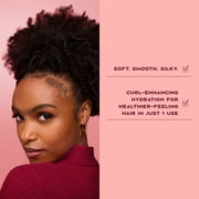 (2 pack) SheaMoisture Curl Enhancing Smoothie Hair Cream for Thick, Curly Hair Coconut and Hibiscus Sulfate Free and Paraben Free Curl Cream, 20 oz