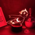 thumbnail image 1 of Luz nocturna LED 3D Mightys Atoms Astroboys que cambia de color, 1 of 4