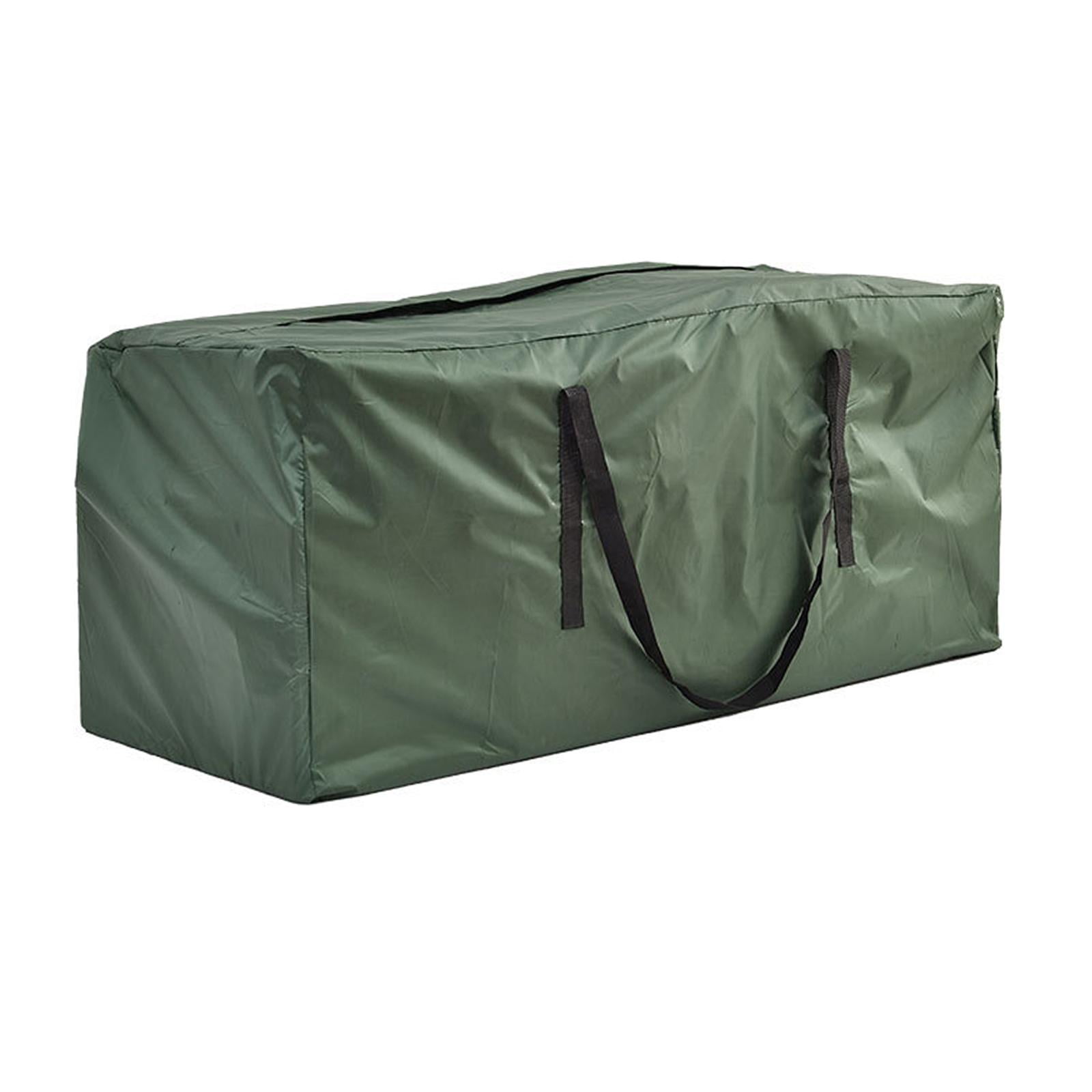 Colaxi Outdoor Cushion Storage Bag Water Resistant Patio Cushion Cover Storage Bag, Dustproof Christmas Tree Storage Bag Rectangular 116x47x51cm