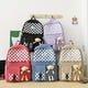 thumbnail image 3 of Juego De 4 Piezas De Mochila Con Diseño De Tablero De Ajedrez, Mochila De Viaje Kawaii Preppy Con Bolso De Mano, Bandolera, Estuche Para Lápices, 3 of 4