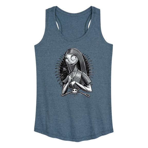 The Nightmare Before Christmas - Sally Vignette - Women's Racerback Tank Top