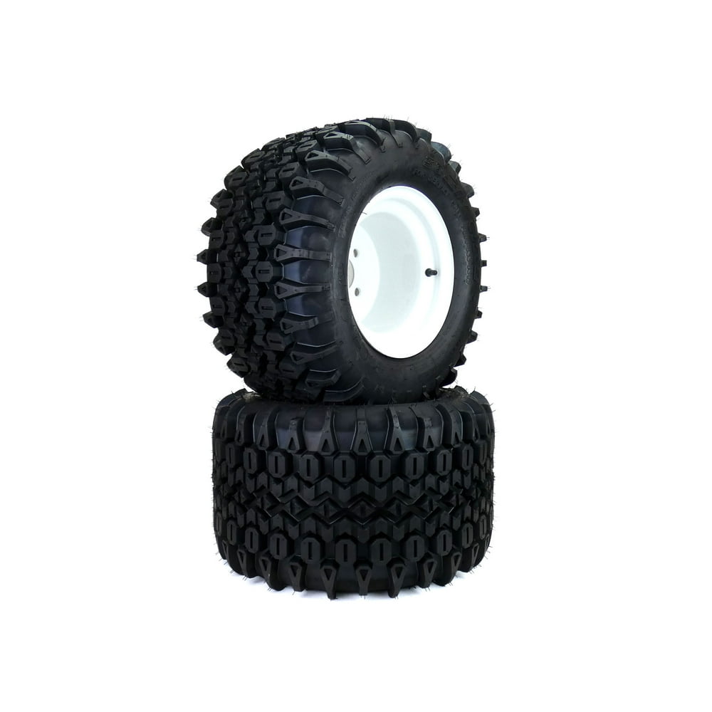 (2) Aggressive Tread Wheels for Toro eXmark Vantage Grand Stand 20x12