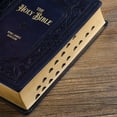 thumbnail image 4 of KJV Holy Bible, Giant Print Full-Size Faux Leather Red Letter Edition - Thumb Index & Ribbon Marker, King James Version, Espresso, 4 of 5