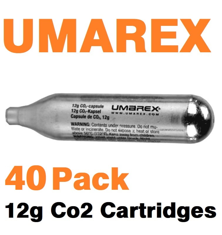 Umarex or Anglo Arms Packs 12g Co2 Gas Capsule Cartridge Air Rifle