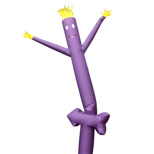 Flying Inflatable Figure TentandTable 18' Fly Guy Wacky Waving Inflatable Tube Man, Purple Arrow ...