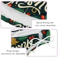 thumbnail image 3 of Christmas Font Detachable Sponge Adjustable Strap Bikini Set Two-Pack Swimsuit Women Bikini Sets, 3 of 6