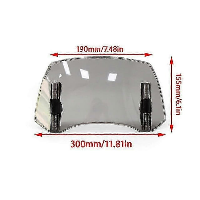 Adjustable Windshield Extensions and Spoilers for F750GS F850GS G310GS G310R F900R F900XR Motorcycles