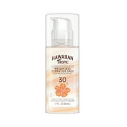 Hawaiian Tropic Weightless Hydration Lotion Sunscreen for Face SPF 30, Travel Size 1.7oz