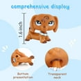 thumbnail image 4 of Minilps Pet Toy Dachshund #640 with Collar Accessory,Collectible Mini Toy Figurines, 4 of 9
