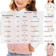 thumbnail image 3 of Spazoro Toddler Girls Knit Vest with Pockets, V‑Neck Soft Knitting Cotton Cable Knit Sleeveless Button Front Layering Waistcoat Beige Size 5-6, 3 of 9