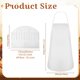 thumbnail image 2 of Disposable Non Woven Apron Chef Hat Set, Adult Kitchen Aprons Adjustable Bakery Hats for Kitchen Cooking Baking White, 2 of 4