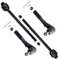 thumbnail image 2 of ECCPP Inner Tie Rod End Outer Tie Rod End 1999-2006 for Chevrolet Silverado 1500 2007-2007 for Chevrolet Silverado 1500 Classic 1999-2006 for Gmc Sierra 1500 2007-2007 for Gmc Sierra 1500 Classic 4pcs, 2 of 5