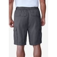 thumbnail image 4 of Boulder Creek By Kingsize Men's Big & Tall  Renegade 9" Full Elastic Waist Cargo Shorts, 4 of 5