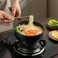 thumbnail image 5 of Japanese Iron Pan, Japanese Hand-Forged Non-Stick IronPan Without, for Cooker Gas Stir Fry Pans with Spatula, 5 of 7