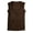 Coffee, variant on Black Womens Tops Women's Crop Top Pleated Square Neck Stretch Basic Vest Shirts for Women
