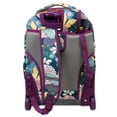 J World Girls Duo 18" Kids Rolling Backpack with Detachable Lunch Box
