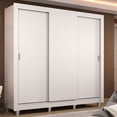 thumbnail image 1 of Ropero Closet Madesa Lyon 3 Puertas Corredizas con Pies Madesa 215 cm alto x 170 cm ancho x 46 cm fondo, 1 of 5