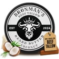 thumbnail image 1 of Manteca para barba Bronmans Beef Sebo Hidratante, Coco, 120 ml, 1 of 8